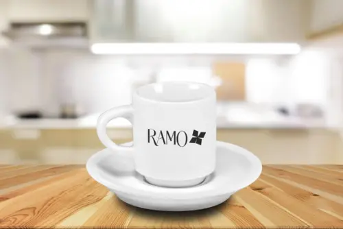 Xícara de Café Personalizada Hotel de 70ml - 12 Unidades
