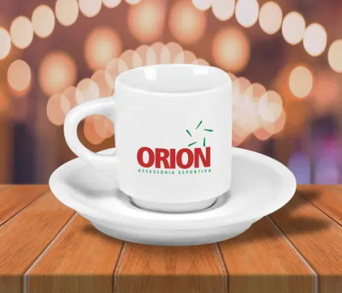 Xícara de Café Personalizada Hotel de 70ml - 48 Unidades