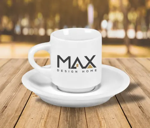 Xícara de Café Personalizada Hotel de 70ml - 48 Unidades