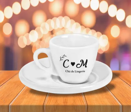 Xícara de Café Personalizada Jundiaí 70ml - 36 Unidades