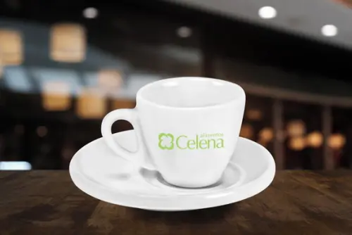 Xícara de Café Personalizada Jundiaí de 70ml - 12 Unidades