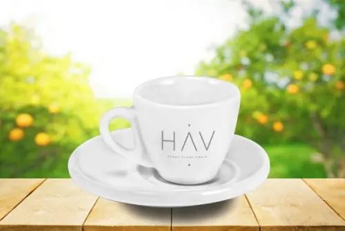 Xícara de Café Personalizada Jundiaí de 70ml - 36 Unidades
