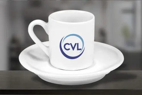 Xícara de Café Personalizada Mini 55ml - Kit 48 Unidades