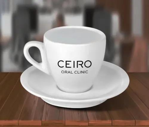 Xícara de Chá Personalizada Coquinho 150ml - 12 Unidades