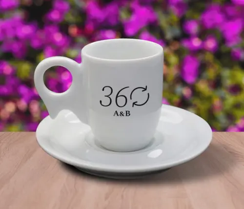 Xícara Espresso Personalizada Biruta 70ml - 12 Unidades
