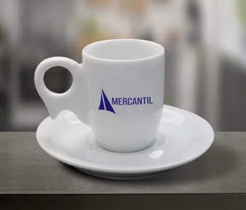 Xícara Espresso Personalizada Biruta 70ml - 24 Unidades
