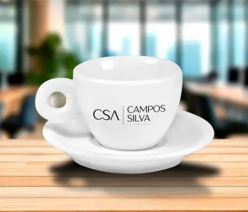 Xícara Personalizada Coquinho de 70ml - Kit 48 Unidades