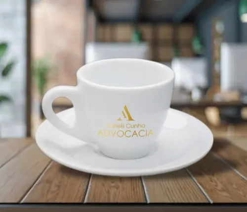 Xícara Personalizada para Espresso Itália 70ml - 24 Unidades