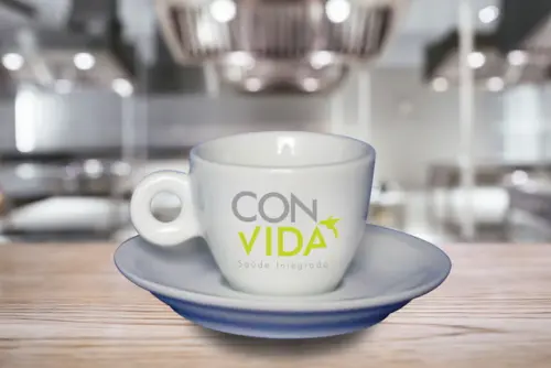 Xícara Personalizada para Espresso Itália 70ml - 48 Unidades