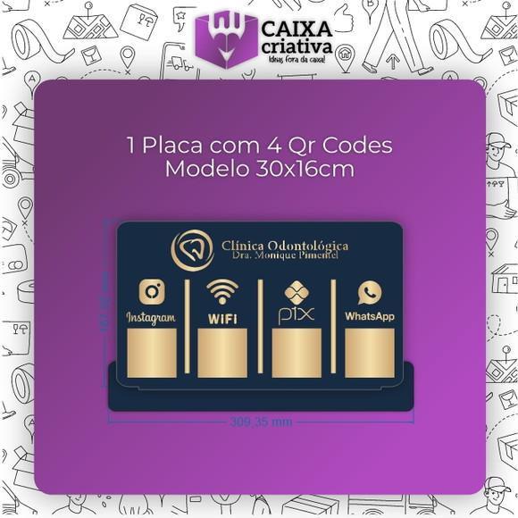 1 Placa Pix Personalizada