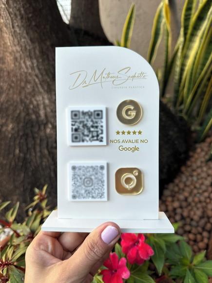 5 Placas de Pix - Personalizada-dr Matheus Cirurgia Plastica