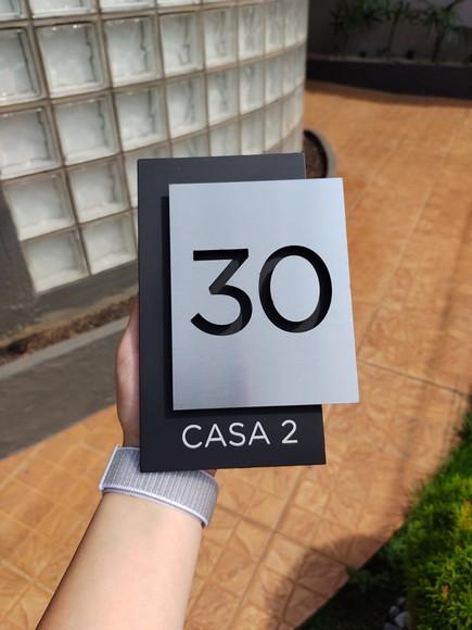Algarismo Apartameno Formato Personalizado