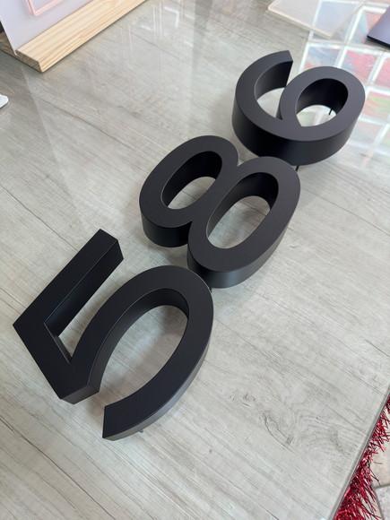 Algarismo Personalizado Galvanizado