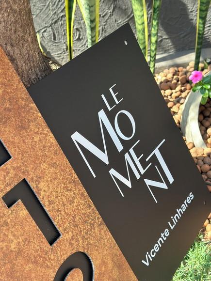 Algarismo Residencial Acm com Acm Corten Personalizado 65x70