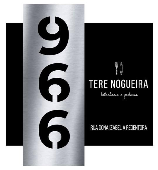 Algarismo Residencial Acm com Inox - 3 Dígitos 33x30 Logo