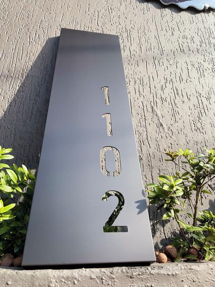 Algarismo Residencial Estruturado - 4 Dígitos 25x90