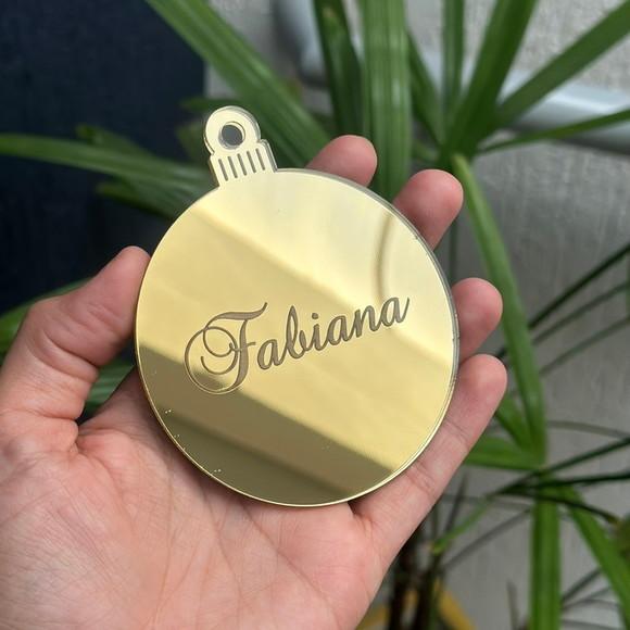 Bolas Enfeite de Natal Personalizado