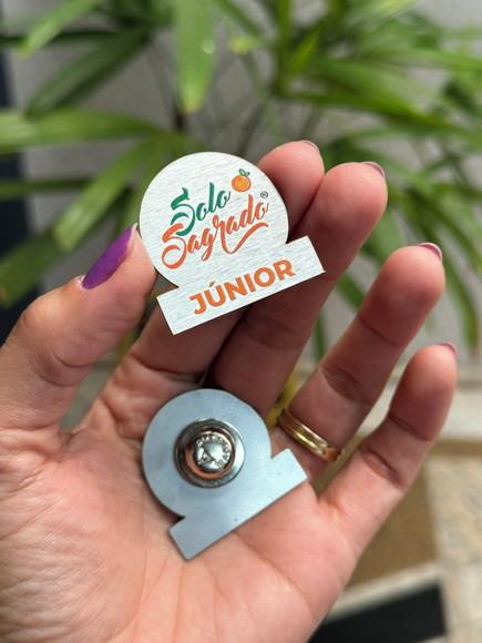 Broche Personalizado Seu Logo Fechamento Ímã