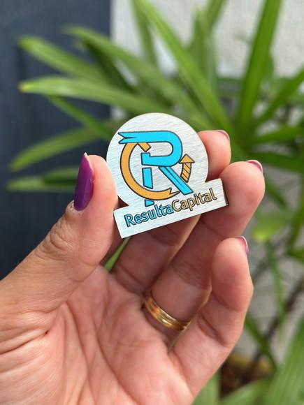 Broche Personalizado Seu Logo Fechamento Ímã