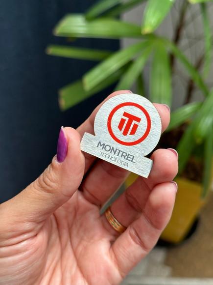 Broche Personalizado Seu Logo Fechamento Ímã
