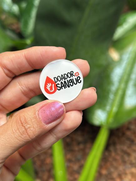Broche Personalizado Seu Logo Fechamento Ímã
