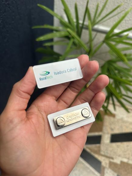 Broche Personalizado Seu Logo Fechamento Ímã