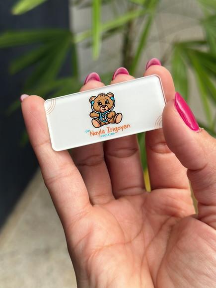 Broche Personalizado Seu Logo Fechamento Ímã