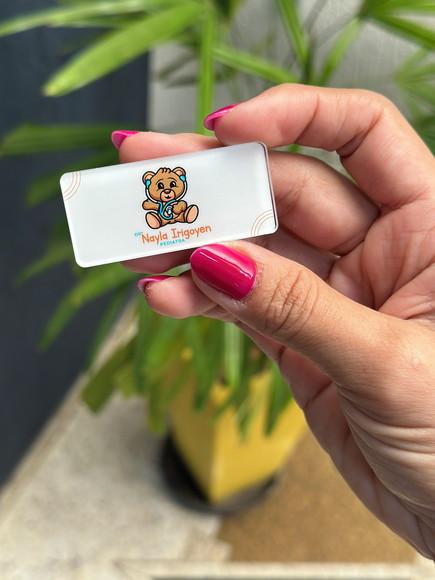 Broche Personalizado Seu Logo Fechamento Ímã