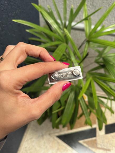 Broche Personalizado Seu Logo Fechamento Ímã