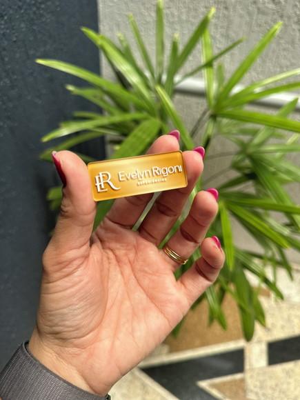 Broche Personalizado Seu Logo Fechamento Ímã
