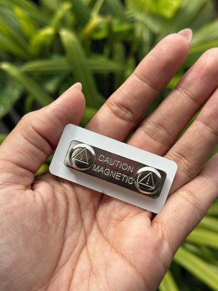 Broche Personalizado Seu Logo Fechamento Ímã