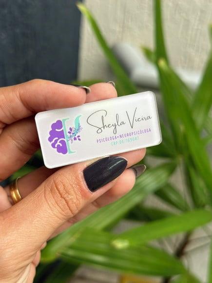 Broche Personalizado Seu Logo Fechamento Ímã