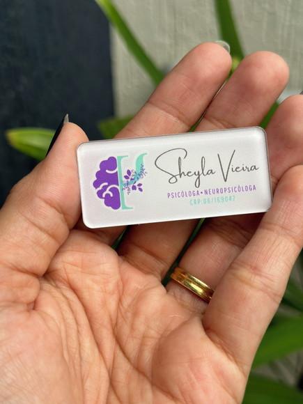 Broche Personalizado Seu Logo Fechamento Ímã