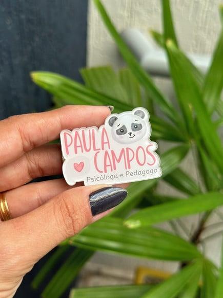 Broche Personalizado Seu Logo Fechamento Ímã