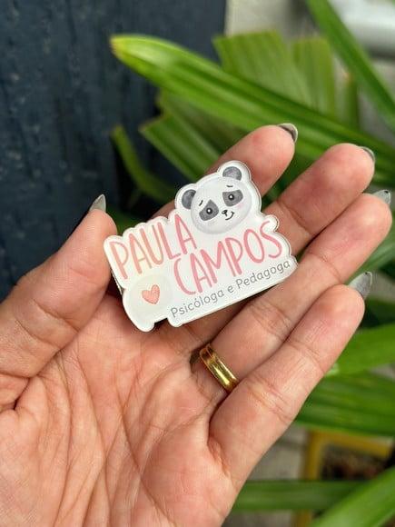 Broche Personalizado Seu Logo Fechamento Ímã