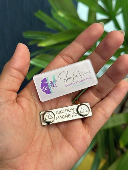 Broche Personalizado Seu Logo Fechamento Ímã
