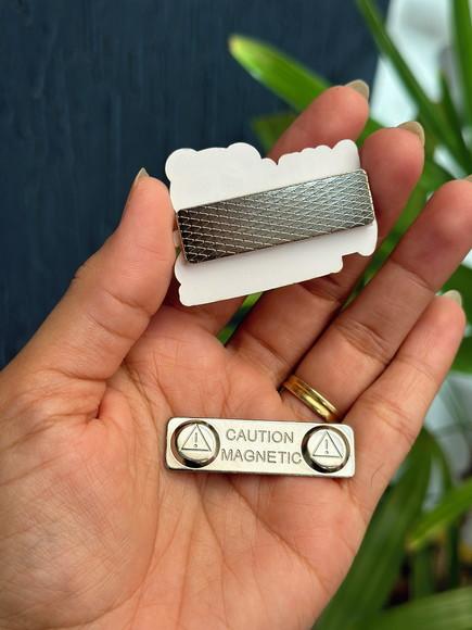 Broche Personalizado Seu Logo Fechamento Ímã