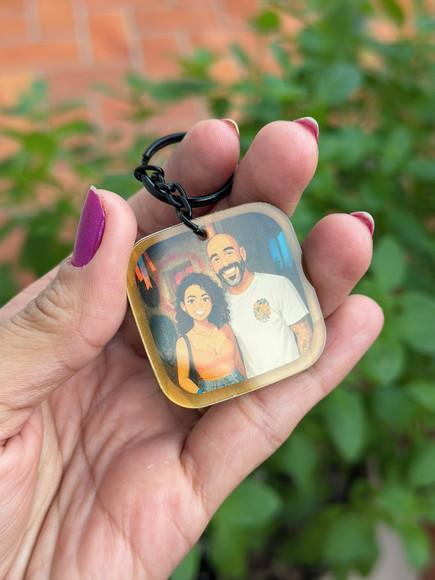 Chaveiro Acrílico Personalizado