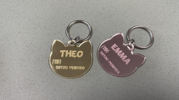 Chaveiro Acrílico Personalizado