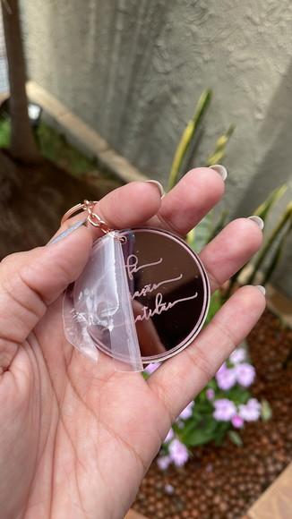 Chaveiro Acrílico Personalizado