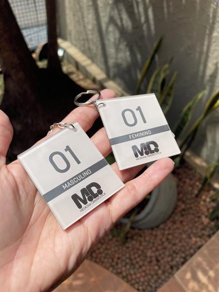 Chaveiro mdf e Acrílico Personalizado