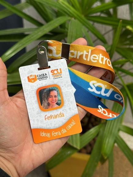 Credencial com Cordão Personalizado