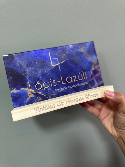 Display Identificação de Mesa - Acrílico 20x11