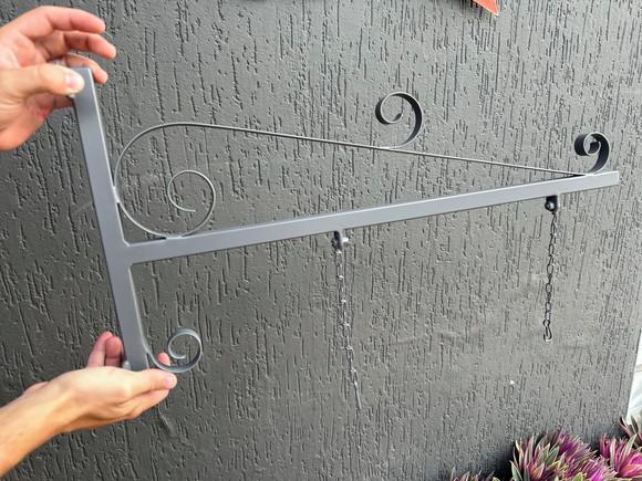 Estrutura para Placas Arabesco - Metalon