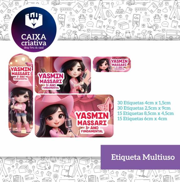 Kit Etiquetas Adesivas - Boiadeira