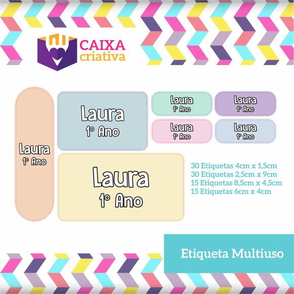 Kit Etiquetas Adesivas - Candy