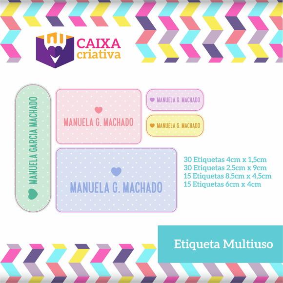 Kit Etiquetas Adesivas - Dots