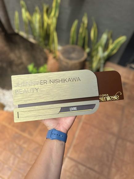 Kit Placas Modelo Ametista e Flash Livre / Ocupado