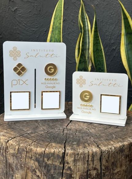 Kit Placas de Pix - Personalizada 10 - Instituto Sabritti
