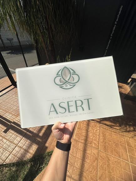 Placa Comércio Acrilico - Efeito Cristal 40x24 Impressão Uv